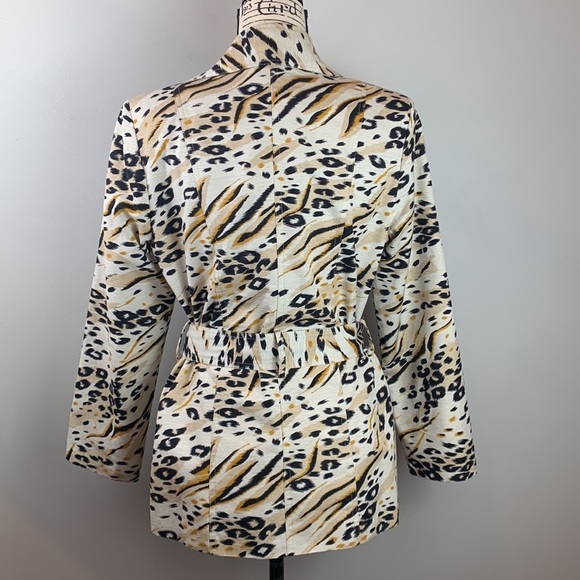 90s Vintage Tweeds Clothing Silk Trench Coat - Picture 3 of 9